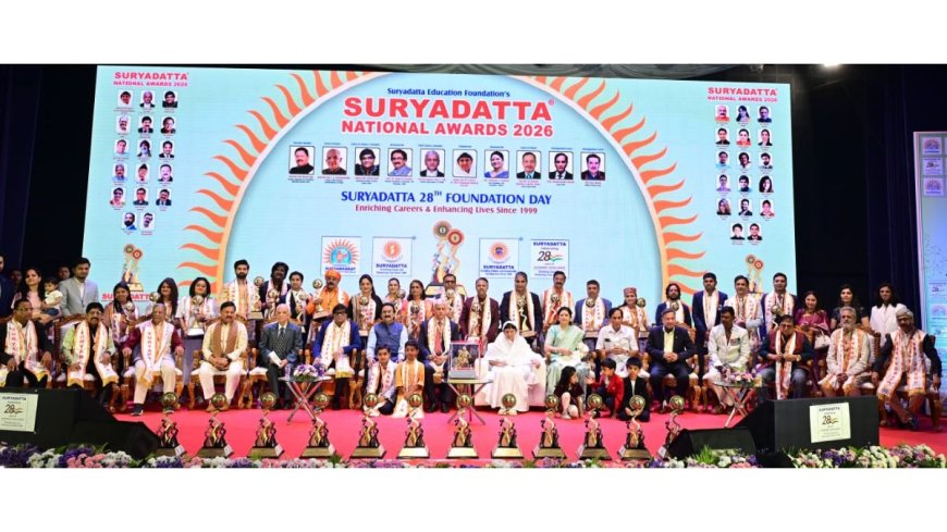 Former CJI Uday Lalit Praises Suryadatta at 28th Foundation Day