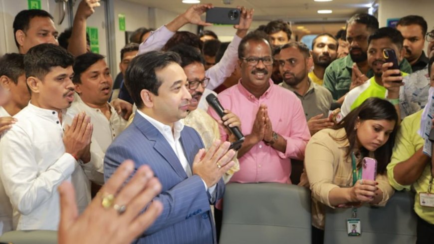 Historic Maritime Leap: Under CM Devendra Fadnavis, Minister Nitesh Rane Launches Mumbai–Vijaydurg Ro-Pax Ferry, Ushering in Maharashtra’s Water Transport Revolution