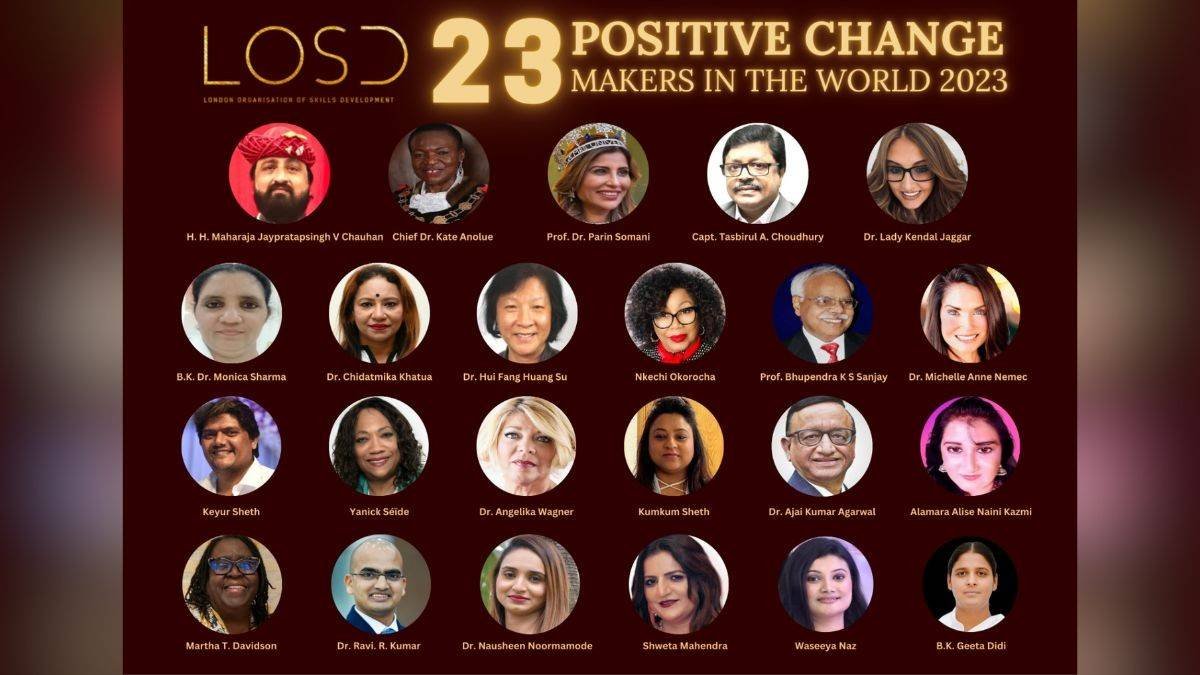 Celebrating the Epoch of Change: Guinness World Record-breaking book “23 Positive Change Makers in the World 2023”